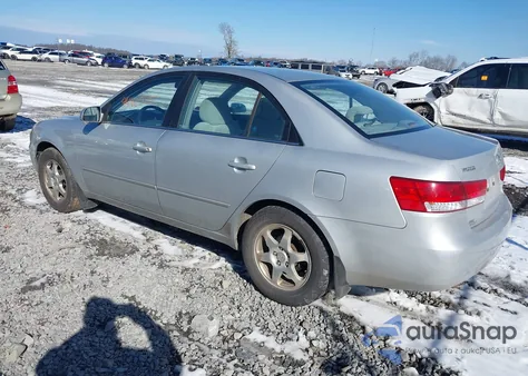 2006 Hyundai Sonata Gls from USA, damaged, VIN 5NPEU46C46H134184